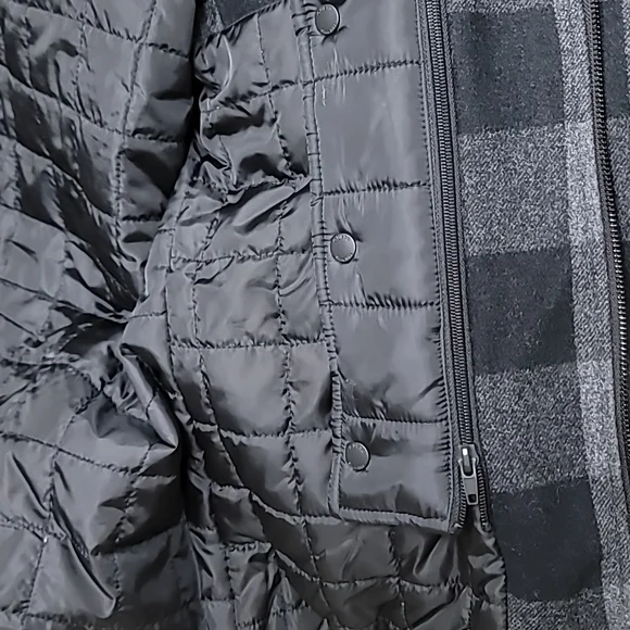 Guess wool blend pea coat
